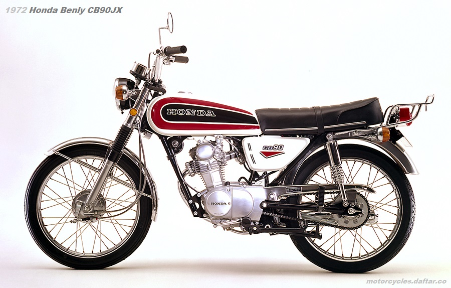 1972 Honda Benly CB90JX Standard Drum-Brake