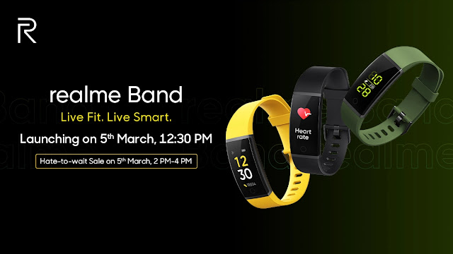 Realme Band can be launched with wireless charging feature, will get features like heart rate Realme Band can be launched with wireless charging feature, will get features like heart rate