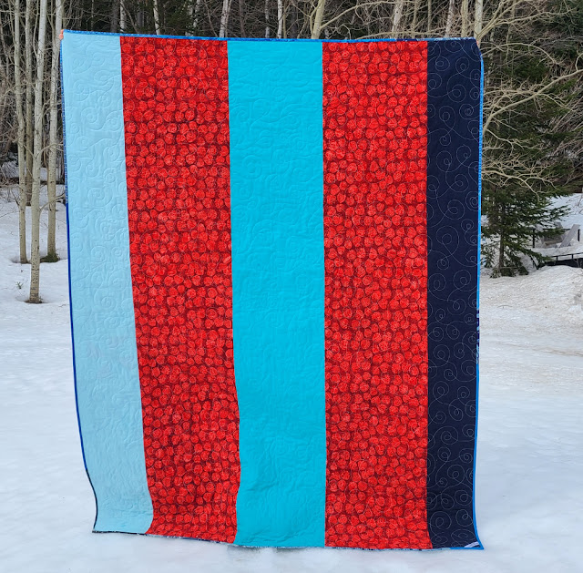 Pieced quilt back | DevotedQuilter.com