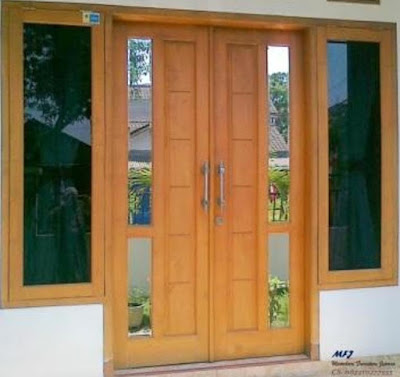 model pintu kaca minimalis modern terbaru