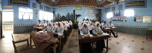 dekorasi ruang kelas sma terbaru