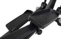 JTX Zenith gym-quality 21" stride, ergonomic footplates, 150mm Q-factor