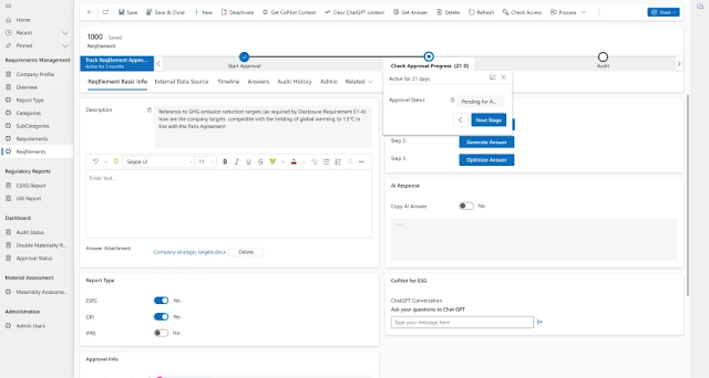 Leverage AI to simplify CSRD reporting