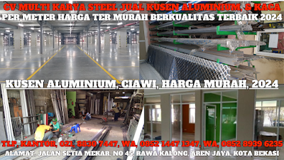 GAMBAR, KUSEN ALUMINIUM, CIAWI, HARGA, KUSEN ALUMINIUM, PER METER, TERBARU, 2024