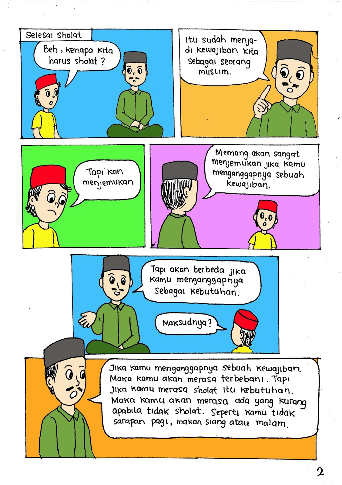 Komik Islami : Kenapa Kita Sholat ? - KimiNoru