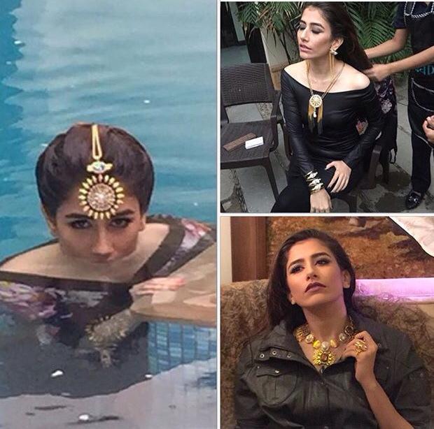 Syra Shehroz Water Pool PhotoShoot for Indian Brand 