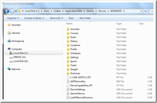 Garmin FR910XT Data File location Garmin FR910XT Data File location