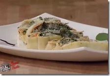 Rotolo di zucca e spinaci