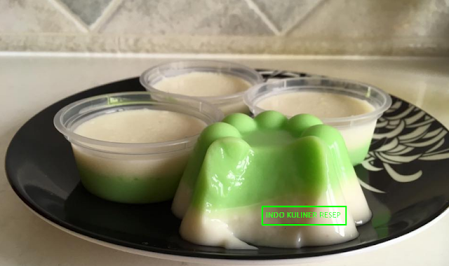 RESEP MEMBUAT PUDING PANDAN SUSU