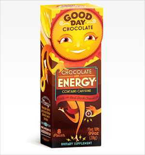 Good Day Chocolate Energy Packing Designs