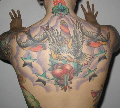 back tattoos for men. tattoos men. Full Back Tattoo