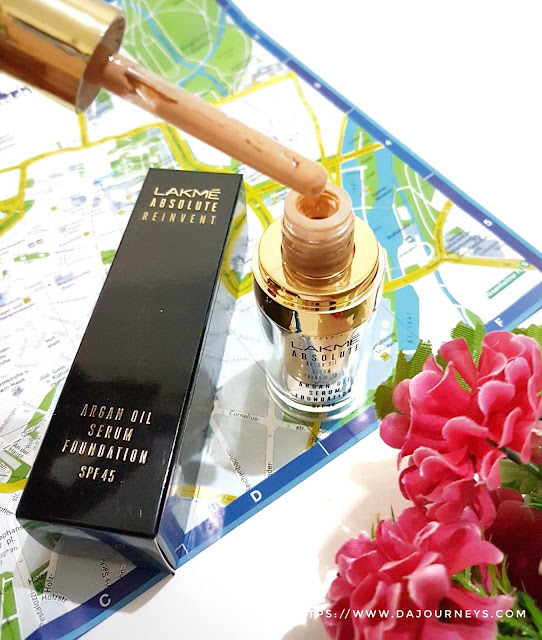 Review Lakme Absolute Argan Oil Serum Foundation