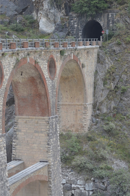 The marble quarries of Carrara