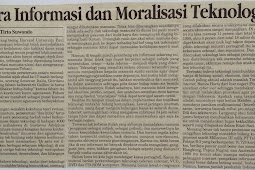 Era Informasi dan Moralisasi Teknologi