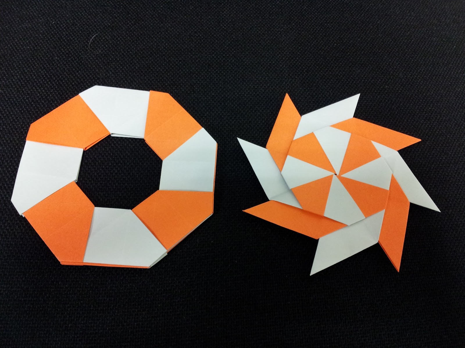 Paper Moon Easy Origami  for the Easily Bored Ninja Star