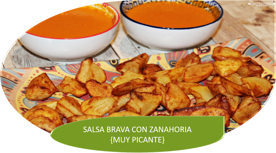 SALSA BRAVA CON ZANAHORIA {MUY PICANTE}