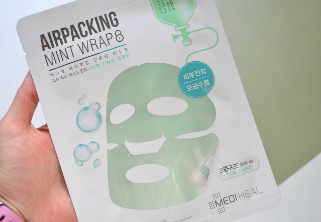 Mediheal Airpacking Mint Wrap Foil Mask