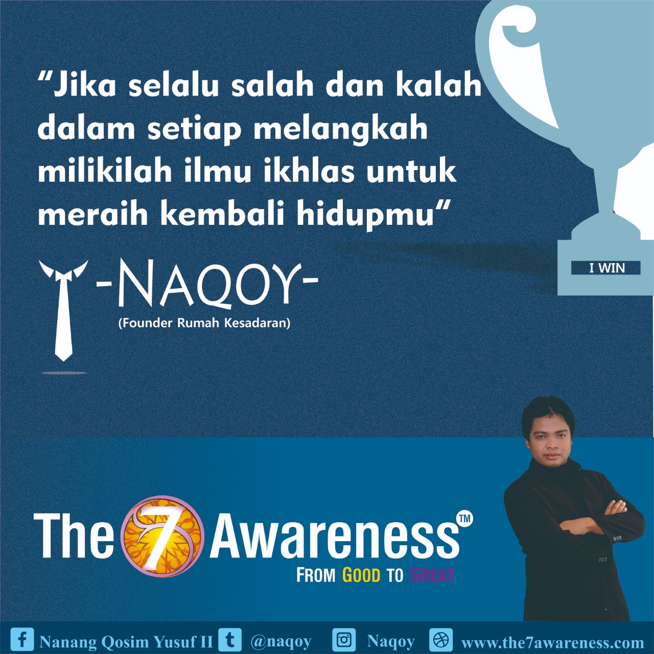 Nanang Qosim Yusuf Naqoy Quotes Motivasi 2019