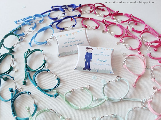 pulseras infinito comunion
