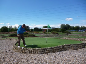 Dunton Hills Miniature Golf Course in West Horndon, Essex