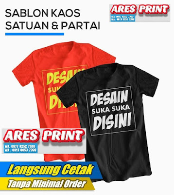 sablon kaos terdekat, sablon kaos keren, jenis sablon kaos, sablon kaos terbaik, sablon kaos satuan, sablon kaos satuan terdekat, harga sablon kaos, jasa sablon kaos,ARES SABLON,sablon kaos tangerang, sablon tangerang murah