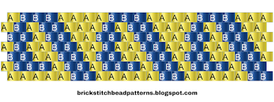 Printable Pony Bead Kandi Cuff Word Chart Pattern 6