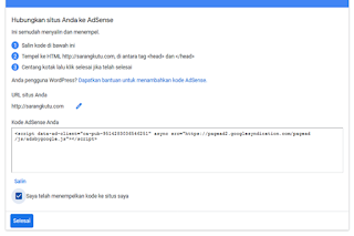 Cara Daftar Adsense