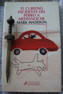 Portada del libro El curioso incidente del perro a medianoche, de Mark Haddon