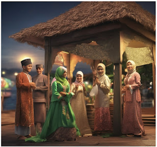 Tumbilotohe Tradisi  Menyambut Idul Fitri di Gorontalo