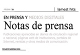 Notas de Prensa