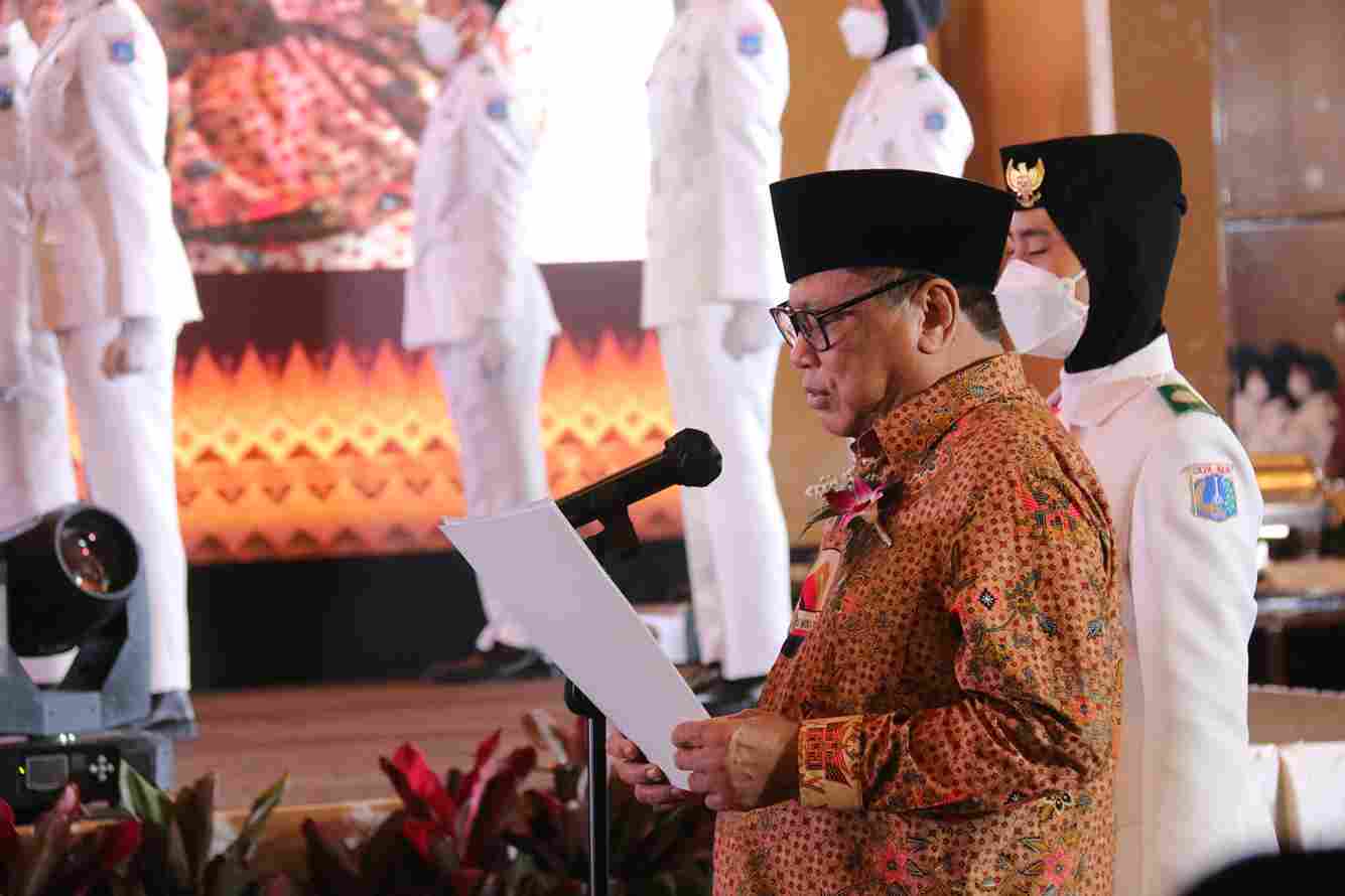 Putra kelahiran Sukadana ini terpilih kembali secara aklamasi untuk kedua kalinya sebagai Ketua Umum Gebu Minang Periode 2022-2027