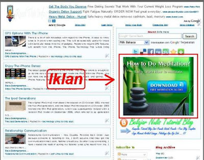 Cara Menampilakan Widget Di Home Page Blogger