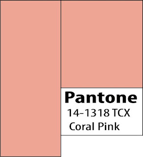 2020 fashion Color Palette Pantone coral pink
