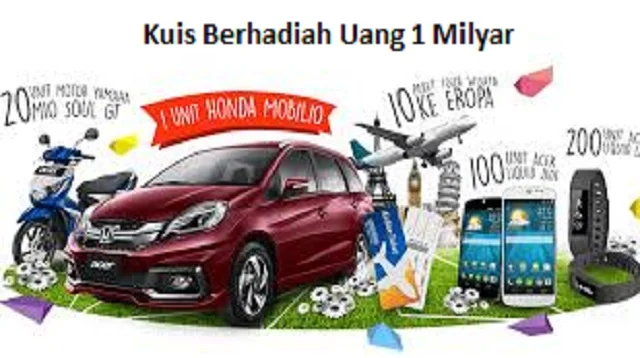 Kuis Berhadiah Uang 1 Milyar