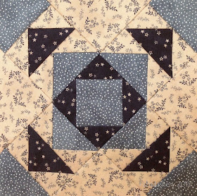 Miniature Block of the Month July 2015 - The Quilt Room