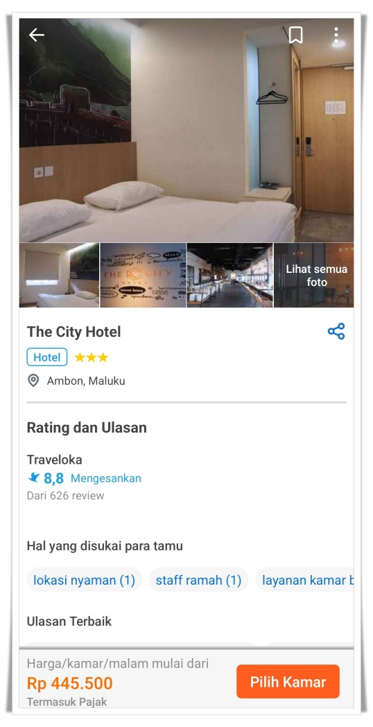 The City Hotel di Traveloka