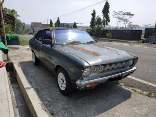 Mobil Klasik Datsun 120Y Tahun 76 Surat Lengkap Dijual Murah