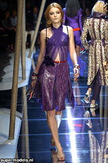 Supermodel Jessica Stam