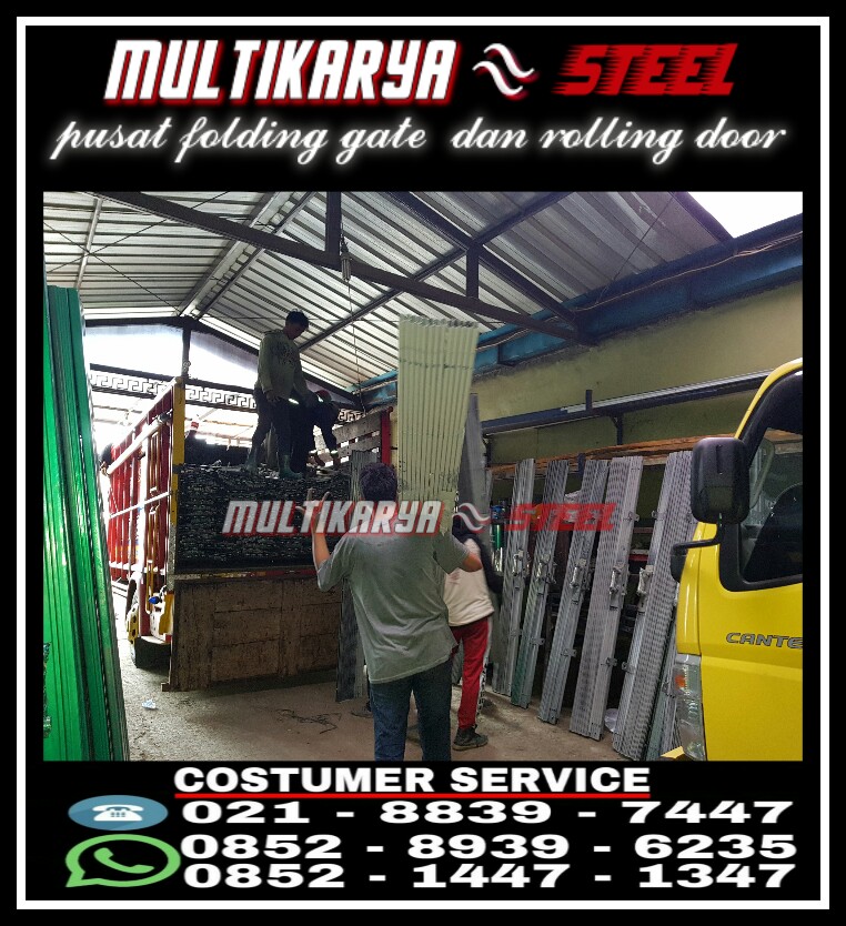 Daftar Harga Pintu Harmonika Jakarta Murah FOLDING GATE 