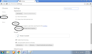 Cara Mengatur Search Engines Default Google di Google Chrome 