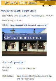 Non Profit Thrift Shops In British Columbia Vancouver Burnaby New Westminster Thrift Shops
