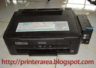 Cara Mengganti  Pembuangan tinta Epson L210