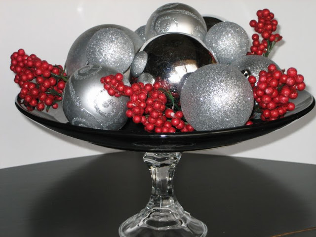 deco table noel fruit