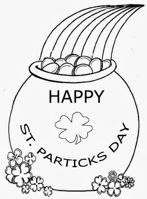 St Patricks Day Coloring Pages 1