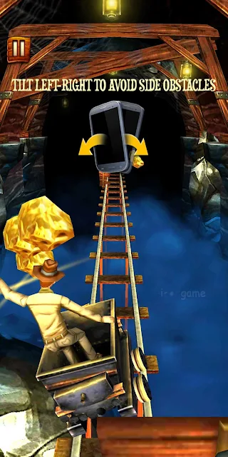 لعبة Rail Rush | لعبة الكاوبوي الخطير ومغامرات في منجم الذهب ألعاب سرعة