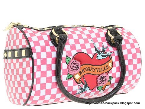 Woman backpack:woman-1235405