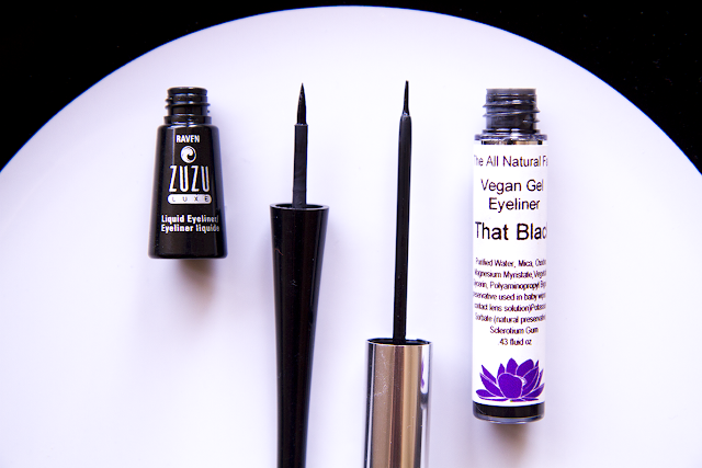 Photo of Zuzu Luxe Liquid Eyeliner and The All Natural Face Vegan Gel Eyeliner