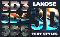3d text styles