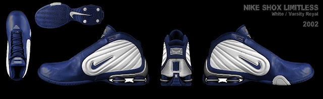 Nike Shox Limitless White/Varsity Royal