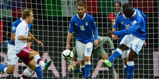 Hasil Pertandingan Italia vs Denmark, 17 Oktober 2012